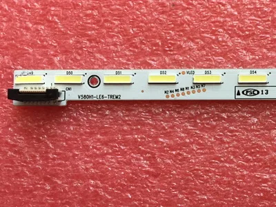 Новый 64 светодиодный s 721 мм светодиодный подсветка полосы V580H1-LE6-TREM2 для Светодиодный 58K280J V580HJ1-LE6
Новый 64 светодиодный s 721 мм светодиодный подсветка полосы V580H1-LE6-TREM2 для Светодиодный 58K280J V580HJ1-LE6
