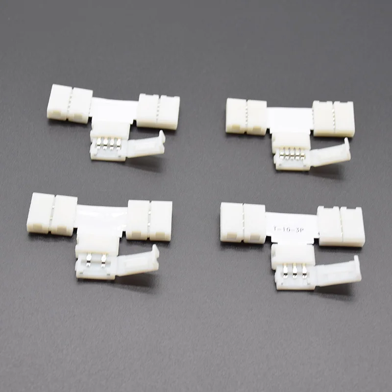 5pcs/lot Hot seller LED Strip Connector 2pin 3pin 4pin 5pin 10mm T Shape Free Welding Connector RGB Light Tape Ribbon white
5pcs/lot Hot seller LED Strip Connector 2pin 3pin 4pin 5pin 10mm T Shape Free Welding Connector RGB Light Tape Ribbon white