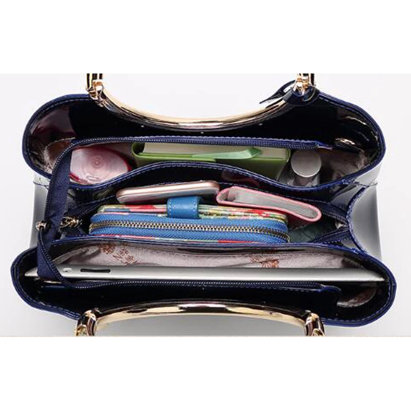 Women's Patent Leather tote bag Designer Totes Purse Satchels Shoulder bag Fashion HandBags
Women's Patent Leather tote bag Designer Totes Purse Satchels Shoulder bag Fashion HandBags