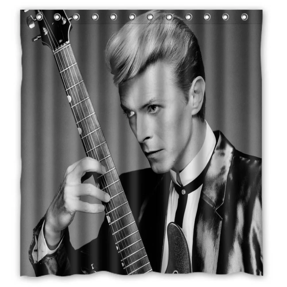 Vixm Home David Bowie Bathroom Curtains Mildew Waterproof Fabric Homes With Hooks 66x72 inch
Vixm Home David Bowie Bathroom Curtains Mildew Waterproof Fabric Homes With Hooks 66x72 inch