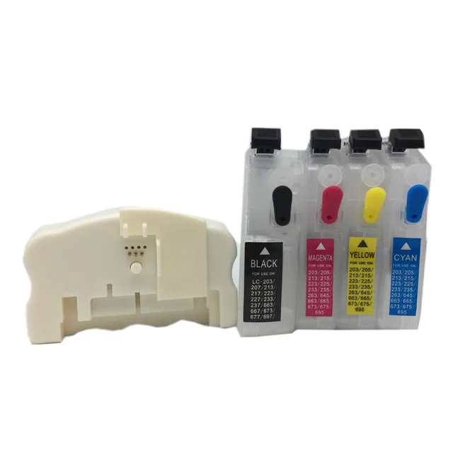 Einkshop перезаправляемый картридж + QE-565 обломок Resetter для Brother LC103 LC105 LC107 LC113 LC115 LC117 LC123 LC125 LC127
Einkshop перезаправляемый картридж + QE-565 обломок Resetter для Brother LC103 LC105 LC107 LC113 LC115 LC117 LC123 LC125 LC127