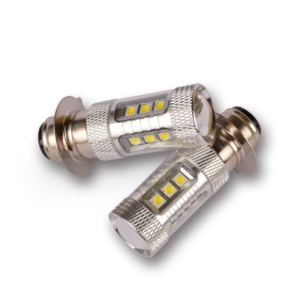 High Quality P15D H6 16-CREE Chips 80w LED Motor Bike/Moped/Scooter/ATV Headlight Bulb H6 Car Motor Light
High Quality P15D H6 16-CREE Chips 80w LED Motor Bike/Moped/Scooter/ATV Headlight Bulb H6 Car Motor Light