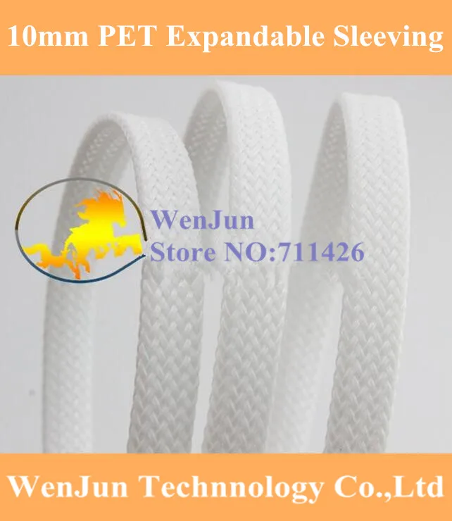 10mm PET Expandable Snakeskin network wire weaving mesh Braided Sleeving for Power cable
10mm PET Expandable Snakeskin network wire weaving mesh Braided Sleeving for Power cable