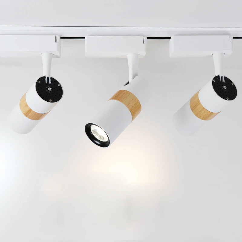 LED Track Light 10W COB Lamp Lights Rail Spotlights Leds Tracking Fixture Spot Reflectors for clothes Store | Освещение