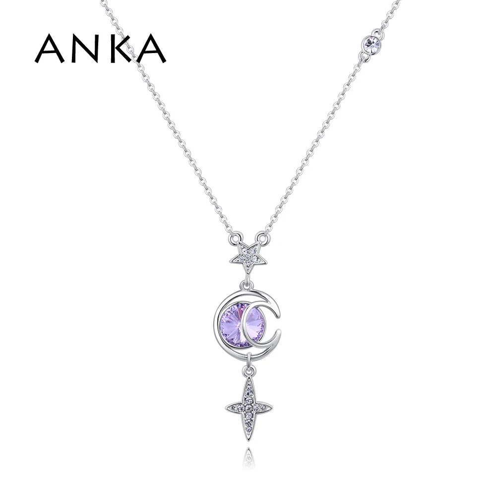 ANKA fashion classics moon star long pendant crystal necklaces for women girl jewelry necklaces Crystals from Austria #129225
ANKA fashion classics moon star long pendant crystal necklaces for women girl jewelry necklaces Crystals from Austria #129225