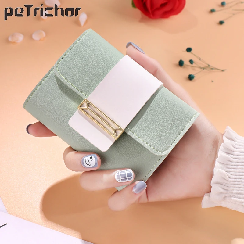 Petrichor Brand Small Wallets For Women Hasp Purse PU Leather Ladies Clutch 3 Fold Card Holder Female Zipper Wallet Coin Purses
Petrichor Brand Small Wallets For Women Hasp Purse PU Leather Ladies Clutch 3 Fold Card Holder Female Zipper Wallet Coin Purses