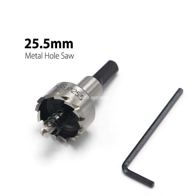 1Pc 25.5mm 1" Core Drill Bit Metal Hole Saw High Speed Steel Core Special for HSS Stainless Steel
1Pc 25.5mm 1" Core Drill Bit Metal Hole Saw High Speed Steel Core Special for HSS Stainless Steel