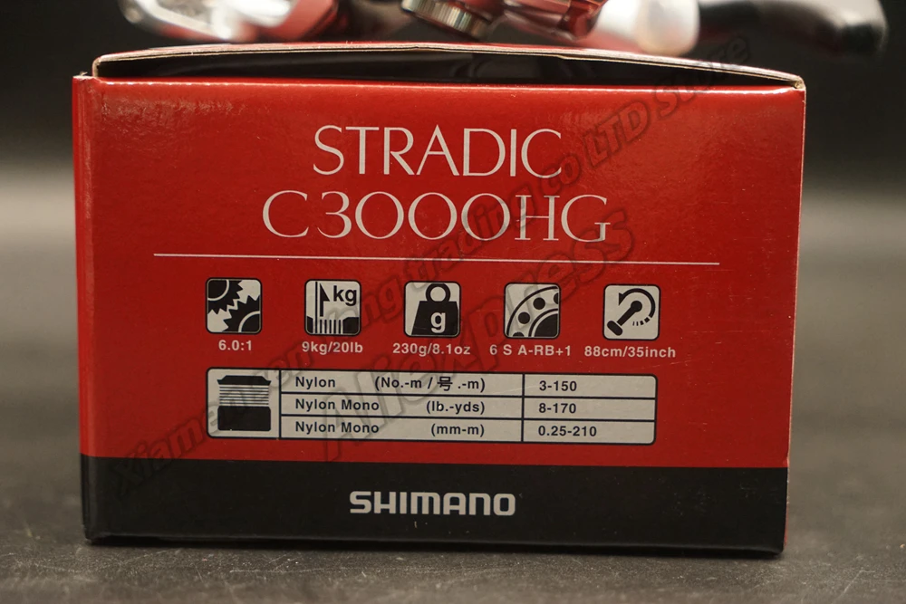 Спиннинговая катушка Shimano Stradic FK 2500HG 4000XG C5000XG 6 + 1 шарикоподшипник макс. нагрузка 24