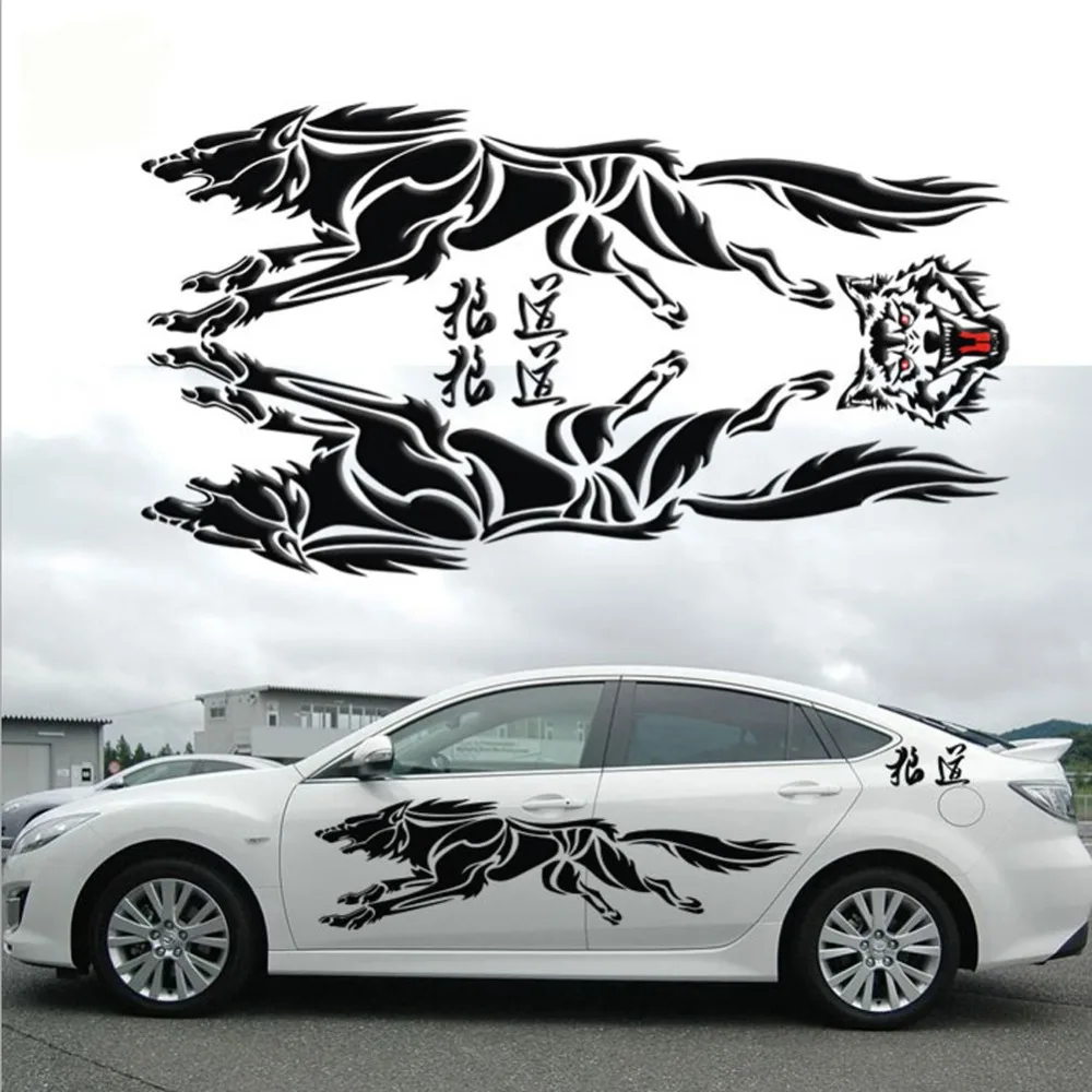 Universal Car Styling Creative Cool Wolf Totem Car Stickers Whole Body Personalized Modification Waterproof Sunscreen Anti-fade
Universal Car Styling Creative Cool Wolf Totem Car Stickers Whole Body Personalized Modification Waterproof Sunscreen Anti-fade