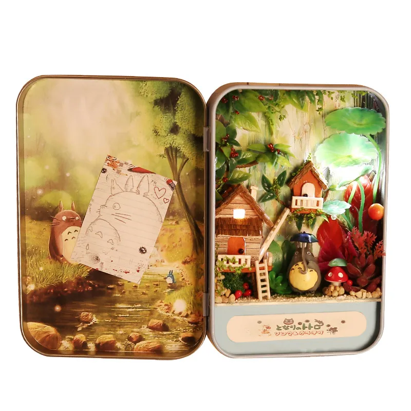 Box Theatre Nostalgic Theme Miniature Scene Wooden Miniature Puzzle Toy DIY Doll House Furniture Countryside for Birthday Gift
Box Theatre Nostalgic Theme Miniature Scene Wooden Miniature Puzzle Toy DIY Doll House Furniture Countryside for Birthday Gift