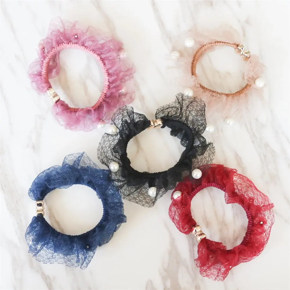 Pack of 5 Fancyin Elastic Hair Bands Pearl Beads Hair Tie Lace Hair Bands Bow Hair Wear for Girls
Pack of 5 Fancyin Elastic Hair Bands Pearl Beads Hair Tie Lace Hair Bands Bow Hair Wear for Girls
