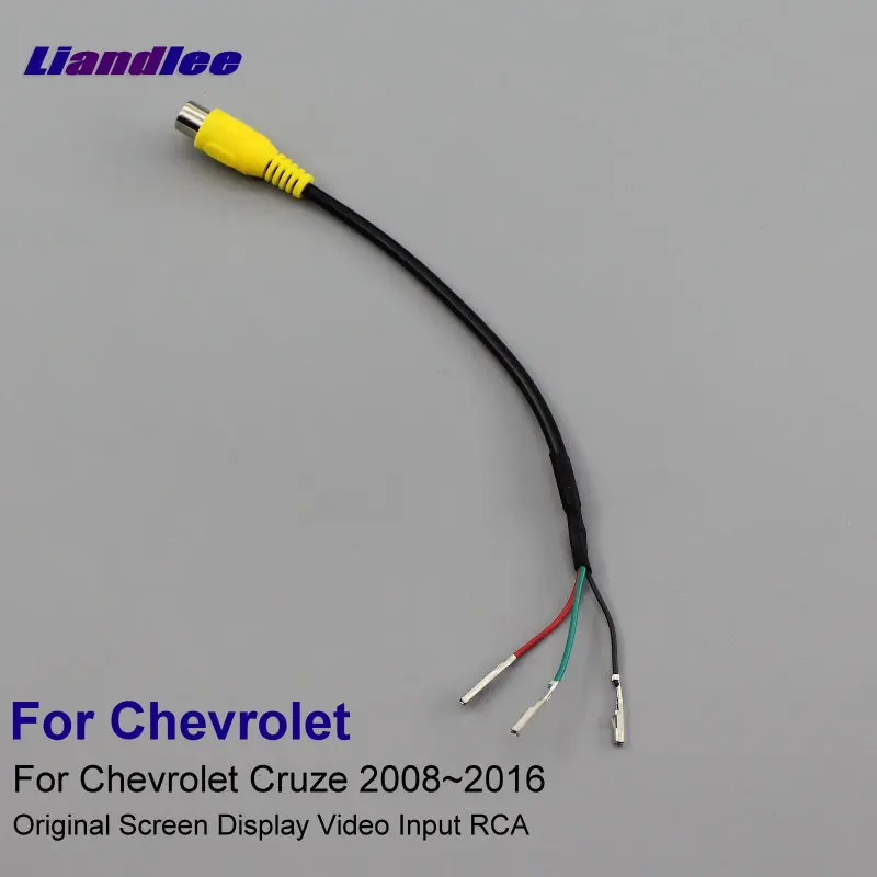 Liandlee для Chevrolet, Holden Cruze 2008-2016, оригинальный вход RCA, провод для задней камеры, переходник, соединительный кабель
Liandlee для Chevrolet, Holden Cruze 2008-2016, оригинальный вход RCA, провод для задней камеры, переходник, соединительный кабель