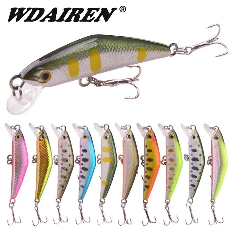1Pcs sinking Fishing Lure 45mm 3g Minnow fishing tackle Laser Artificial Hard Baits Crankbait Wobbler Pesca Plastic Lures DW-585
1Pcs sinking Fishing Lure 45mm 3g Minnow fishing tackle Laser Artificial Hard Baits Crankbait Wobbler Pesca Plastic Lures DW-585