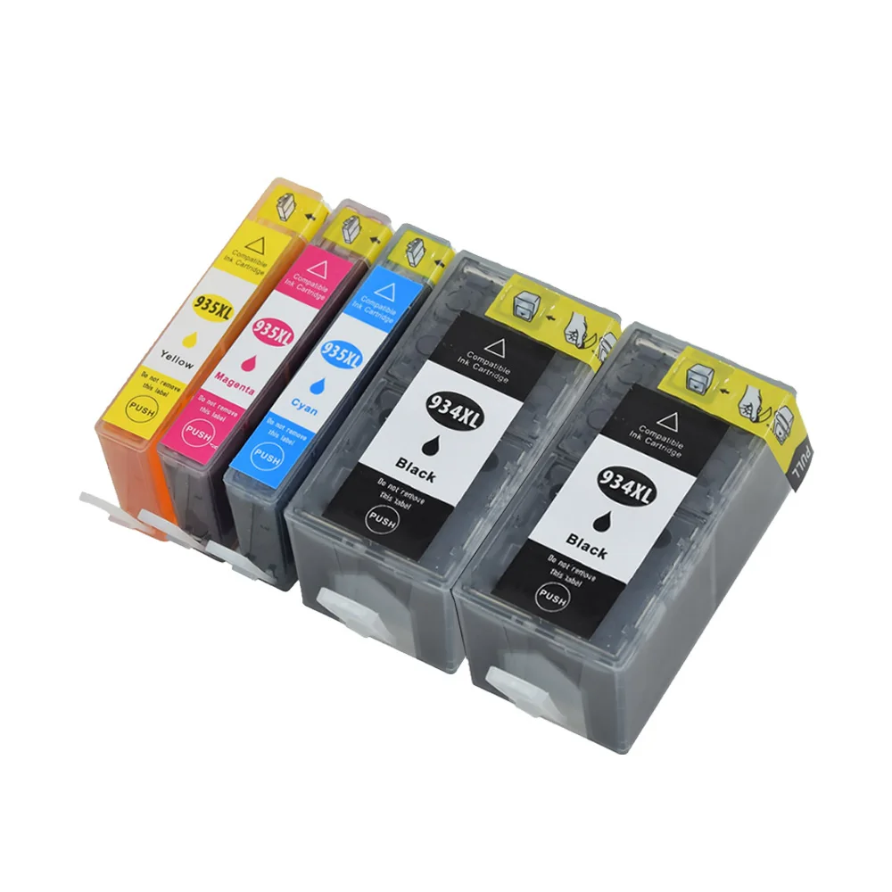 1 Set + 1 Black Ink Cartridges Compatible For HP 934 935 XL 934XL 935XL HP934 HP934XL Officejet Pro 6812 6830 6815 6835 6230
1 Set + 1 Black Ink Cartridges Compatible For HP 934 935 XL 934XL 935XL HP934 HP934XL Officejet Pro 6812 6830 6815 6835 6230