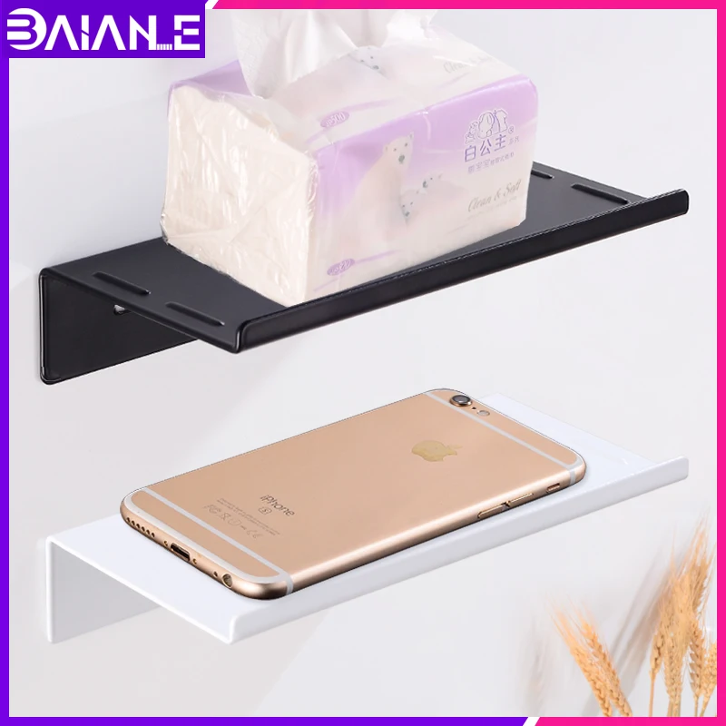 Bathroom Shelf Wall Hanging Rack Black Corner Shower Shampoo Caddy Storage Rack Toilet Paper Holder Creative Mobile Phone Tray
Bathroom Shelf Wall Hanging Rack Black Corner Shower Shampoo Caddy Storage Rack Toilet Paper Holder Creative Mobile Phone Tray