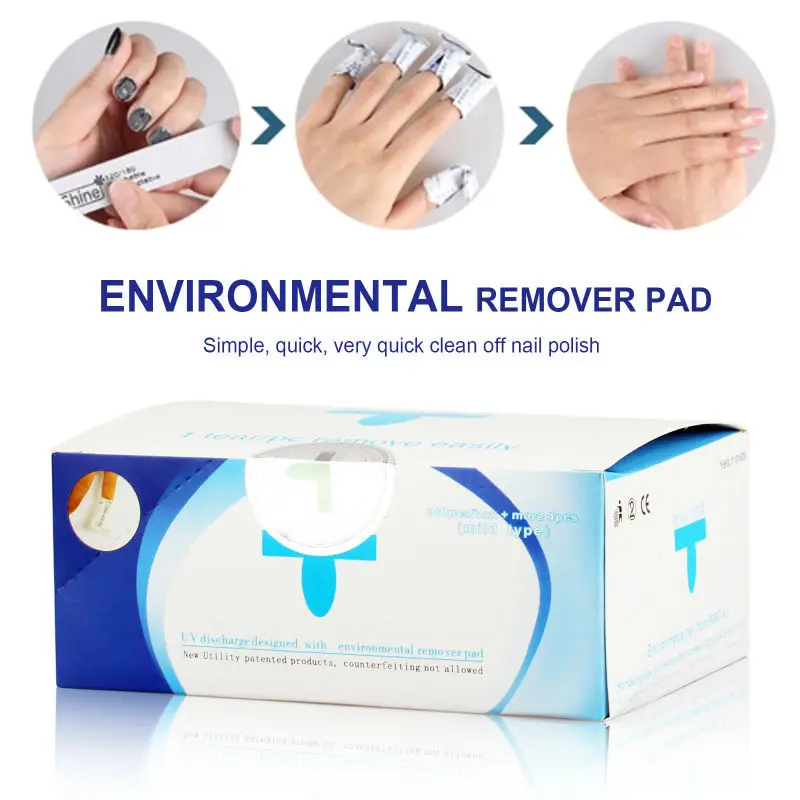 Лак акриловый салфетки Гель-лак Soak Off колодки для снятия гель Гвозди roll Cleaner 200