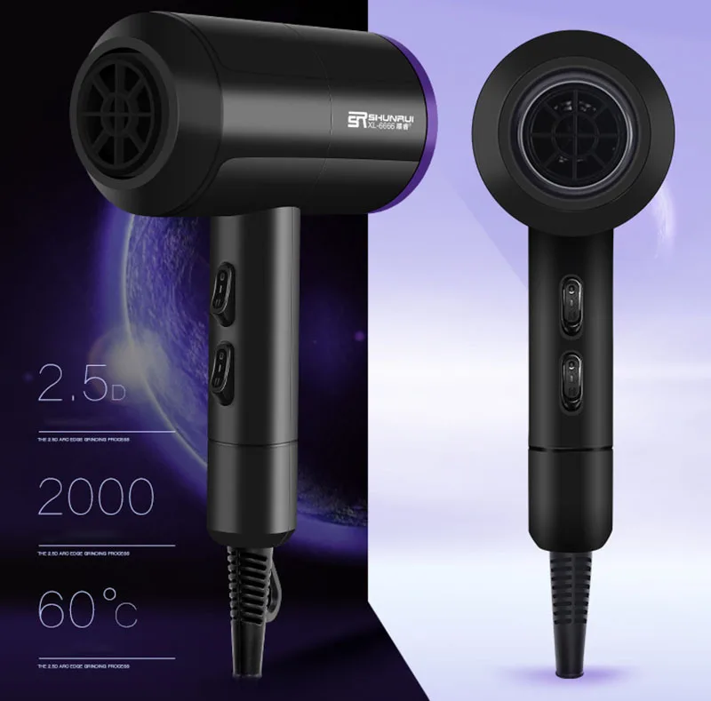 Strong Wind Power Electric Hair Dryer With Overheat Protection System New Hair Drying Machine No Injury Water Ions Hair Blower
Strong Wind Power Electric Hair Dryer With Overheat Protection System New Hair Drying Machine No Injury Water Ions Hair Blower