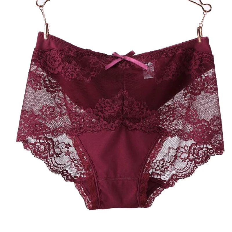 Big Size Women Underwear High Waist Sexy Lace Briefs Female Intimates Breathable Comfortable Panties New Arrival Pink Blue Color
Big Size Women Underwear High Waist Sexy Lace Briefs Female Intimates Breathable Comfortable Panties New Arrival Pink Blue Color