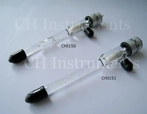 Shanghai Chen Hua CHI150 saturated calomel electrode CHI151 mercury / mercury sulfate reference electrode
Shanghai Chen Hua CHI150 saturated calomel electrode CHI151 mercury / mercury sulfate reference electrode