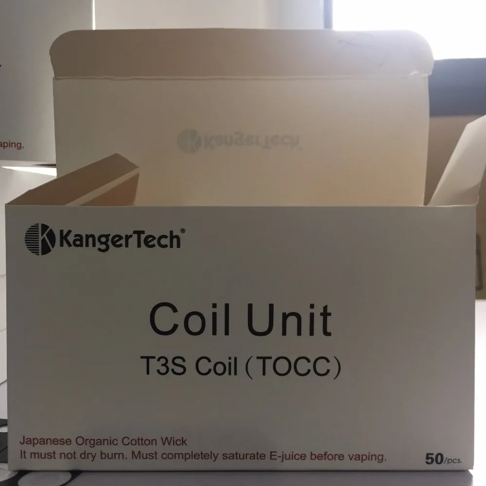 5 шт./лот настоящий Kanger T3S/MT3S катушка той же катушки TOCC нагревательная спираль на