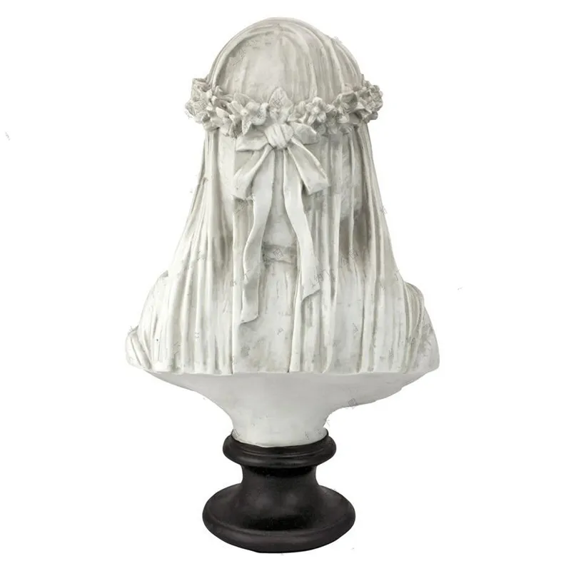 Italian Sculptor MONTI New York City Lower Town Park Imports D'Urber's Tess Girl Veil Bust Ornaments Art Decoration M1812
Italian Sculptor MONTI New York City Lower Town Park Imports D'Urber's Tess Girl Veil Bust Ornaments Art Decoration M1812