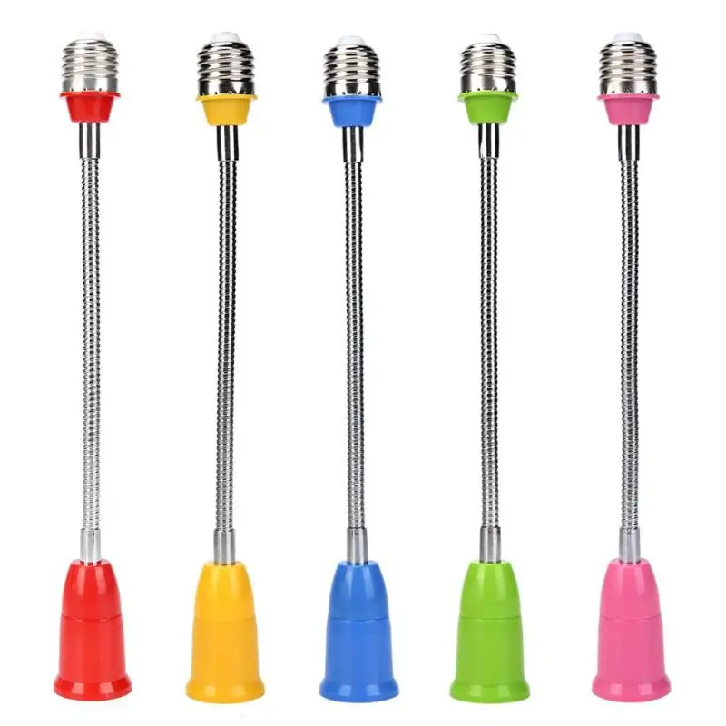 E27 LED Light Bulb Holder Universal Flexible Extension Lamp Adapter Socket for Home Bulb Base Lighting Lamps Accessories
E27 LED Light Bulb Holder Universal Flexible Extension Lamp Adapter Socket for Home Bulb Base Lighting Lamps Accessories