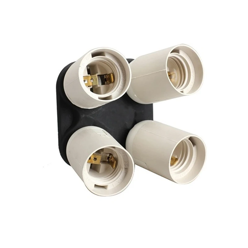 High Quality Lighting Accessories E27 Base Light Lamp Bulb Socket Splitter Adapter Studio Photography 1 To 4 Converters AA
High Quality Lighting Accessories E27 Base Light Lamp Bulb Socket Splitter Adapter Studio Photography 1 To 4 Converters AA