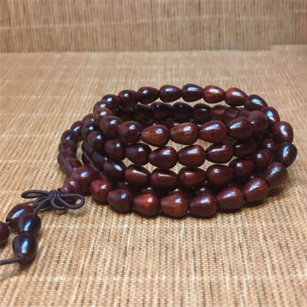 Zambia Blood Sandalwood Beads Hand String Exquisite 108 Mala Wooden Bracelet Authentic Sandalwood Water Drops Beads Jewelry
Zambia Blood Sandalwood Beads Hand String Exquisite 108 Mala Wooden Bracelet Authentic Sandalwood Water Drops Beads Jewelry