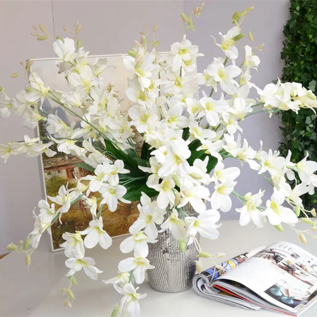 Фото Новое поступление 1 шт. имитация искусственного цветка Орхидея - купить