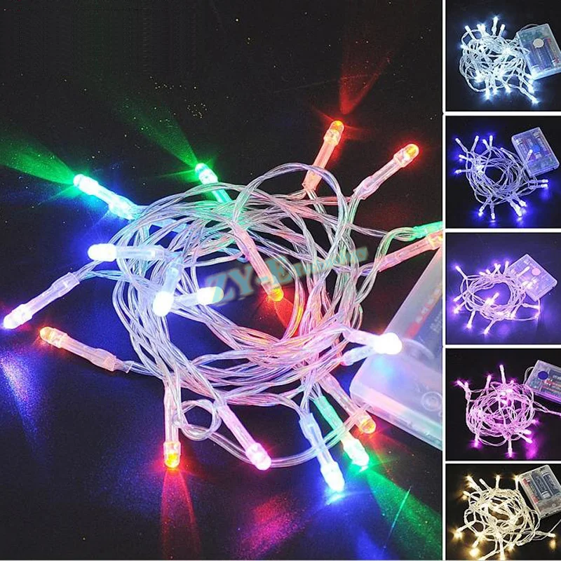 100PC 2M 20 LED Battery 3xAAA LED String Lights for Xmas Garland Party Wedding Decoration Christmas Flasher Fairy Lights by DHL
100PC 2M 20 LED Battery 3xAAA LED String Lights for Xmas Garland Party Wedding Decoration Christmas Flasher Fairy Lights by DHL