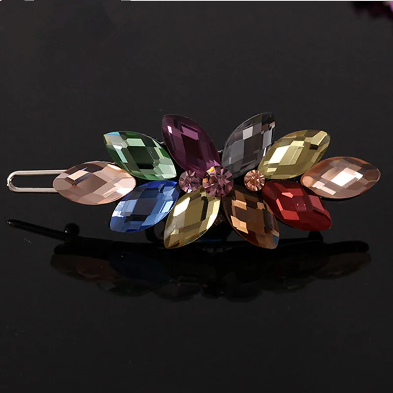Multicolor Leaves Crystal Hair Pins Delicate Flower Hairpin Fashion Crystal Hair Pin
Multicolor Leaves Crystal Hair Pins Delicate Flower Hairpin Fashion Crystal Hair Pin