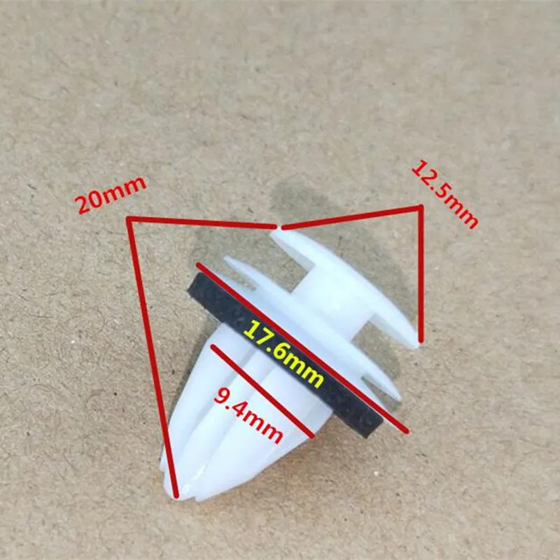 Wholesale 20 Pcs 100 Pcs Car Roof Buckle Clip Door Panel Button Plastic Fixed Expansion Screw Universal Hybrid Buckle
Wholesale 20 Pcs 100 Pcs Car Roof Buckle Clip Door Panel Button Plastic Fixed Expansion Screw Universal Hybrid Buckle