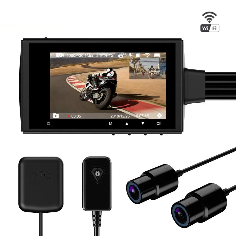 Система видеорегистратора Motowolf M3 32/64 ГБ, водонепроницаемая, 1080P, GPS, Wi-Fi, 256G
Система видеорегистратора Motowolf M3 32/64 ГБ, водонепроницаемая, 1080P, GPS, Wi-Fi, 256G