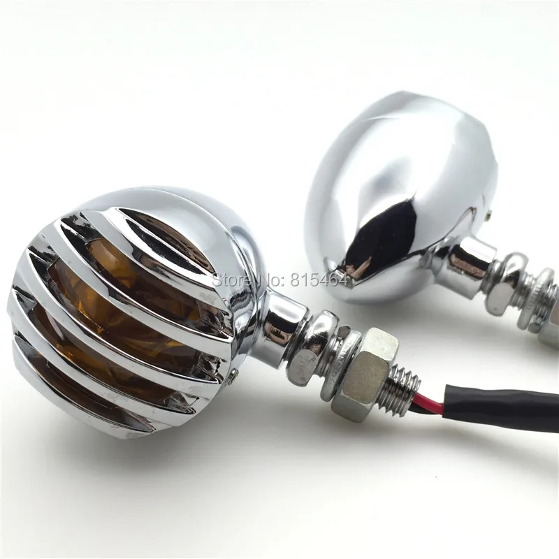 Yecnecty 2x Bullet Chrome Motorcycle Turn Indicator Signal Light 12V Accessories Motorbike Blinkers For Cafe Racer Harley
Yecnecty 2x Bullet Chrome Motorcycle Turn Indicator Signal Light 12V Accessories Motorbike Blinkers For Cafe Racer Harley