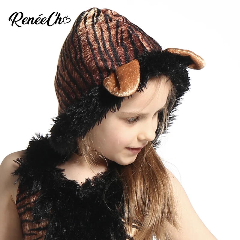 Reneecho Halloween Costume For Kids Animal Party Cosplay Girls Tiger Costume Fancy Dress carnaval fantasia
Reneecho Halloween Costume For Kids Animal Party Cosplay Girls Tiger Costume Fancy Dress carnaval fantasia