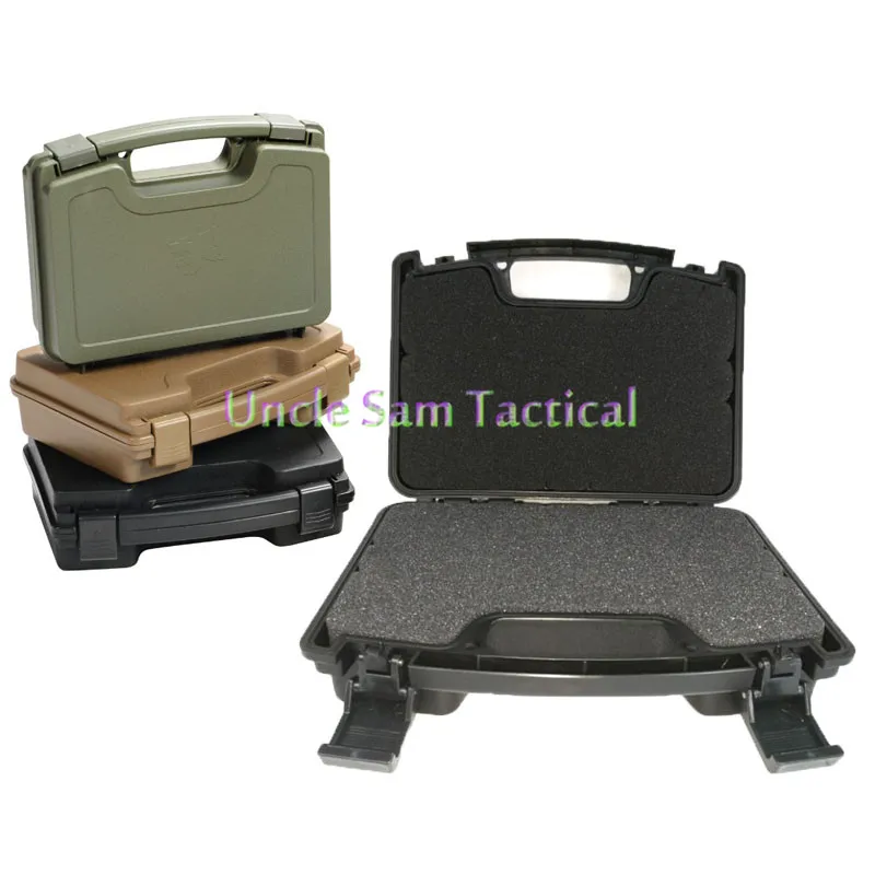 Pistol Case Tactical Hard Pistol Gear box Gun Case Padded Foam Lining for Hunting Accessory
Pistol Case Tactical Hard Pistol Gear box Gun Case Padded Foam Lining for Hunting Accessory