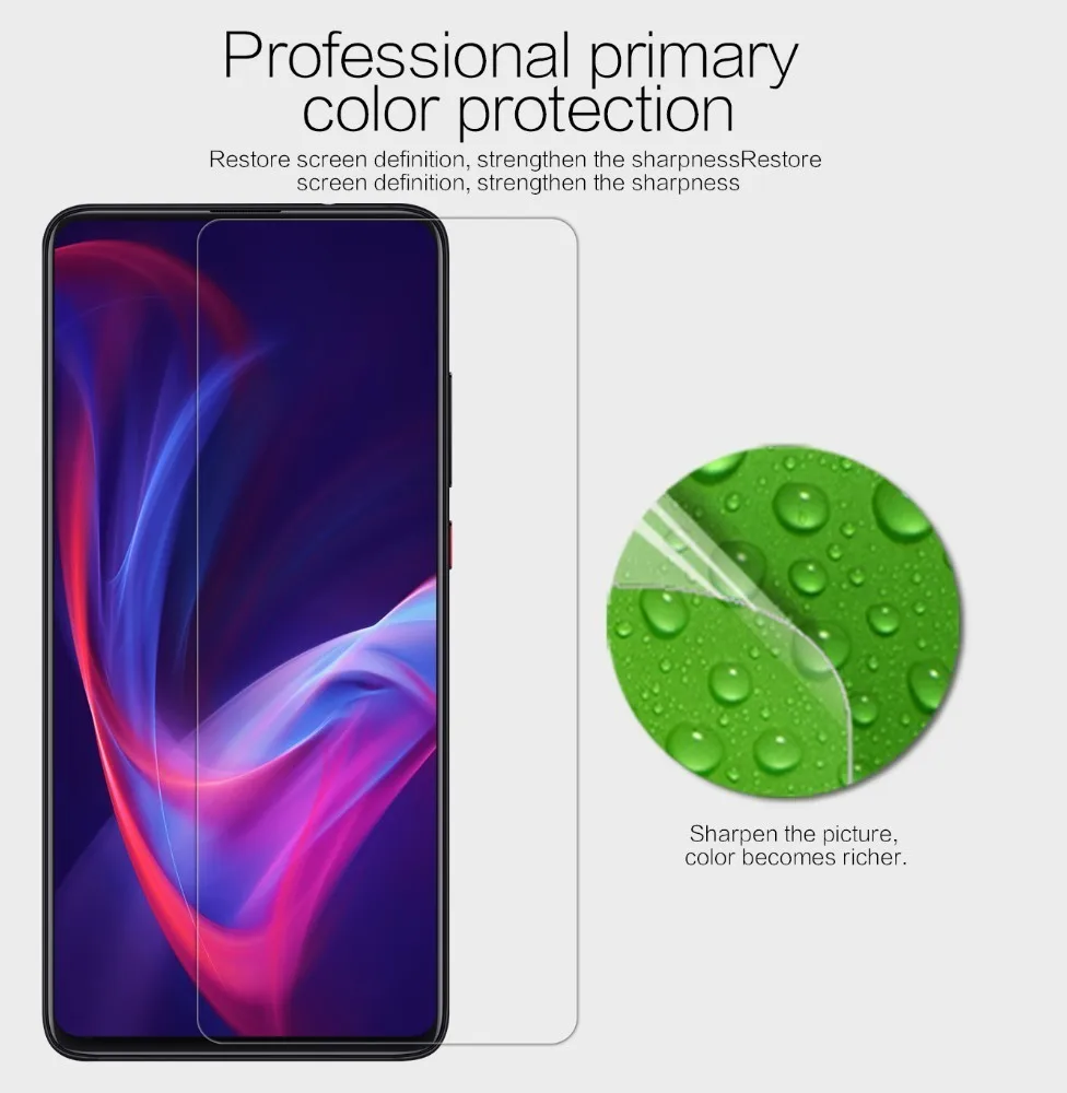 for Xiaomi Mi 9T Screen Protector NILLKIN Clear/Matte Anti-fingerprint Soft PET Protective Film for Xiaomi Mi 9T Mi9T Pro
for Xiaomi Mi 9T Screen Protector NILLKIN Clear/Matte Anti-fingerprint Soft PET Protective Film for Xiaomi Mi 9T Mi9T Pro