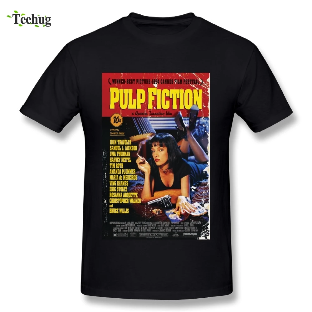 New Arrival Man Pulp Fiction T Shirt Classic Movie Fashionable Streetwear T-Shirt
New Arrival Man Pulp Fiction T Shirt Classic Movie Fashionable Streetwear T-Shirt
