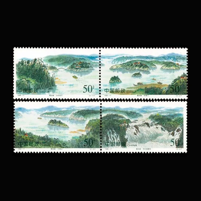 Chingpo Lake, красивые природные пейзажи, почтовые марки Китая 4 шт./компл. все новое для коллекционирования
Chingpo Lake, красивые природные пейзажи, почтовые марки Китая 4 шт./компл. все новое для коллекционирования
