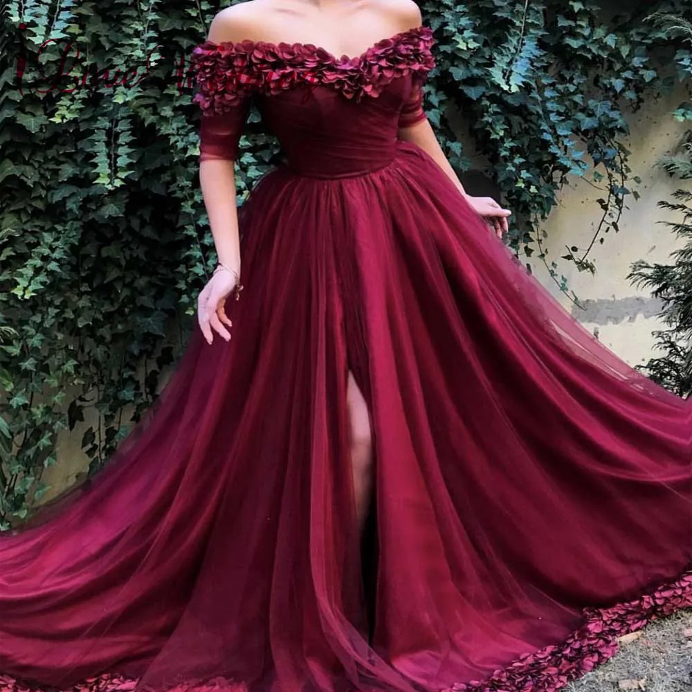 Robe de soiree Hot Sale Boat Neck Half Sleeves Custom made Wine Red Formal Evening Dresses Long
Robe de soiree Hot Sale Boat Neck Half Sleeves Custom made Wine Red Formal Evening Dresses Long