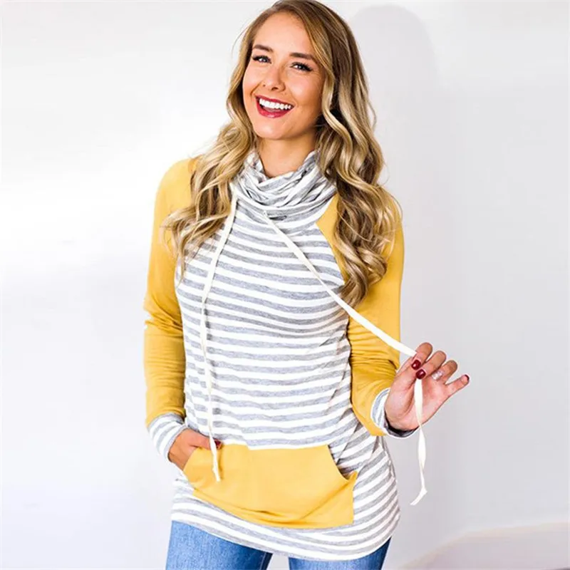 S-XL autumn winter striped tops blouse women hoodies slim patchwork casua leisure pocket tops blouse
S-XL autumn winter striped tops blouse women hoodies slim patchwork casua leisure pocket tops blouse