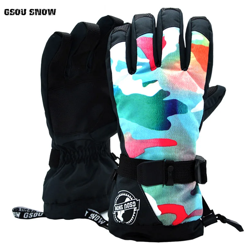 Женские зимние лыжные перчатки Gsou, зимние ветрозащитные водонепроницаемые теплые перчатки для альпинизма и походов, бесплатная доставка, Размеры S M L 
Женские зимние лыжные перчатки Gsou, зимние ветрозащитные водонепроницаемые теплые перчатки для альпинизма и походов, бесплатная доставка, Размеры S M L