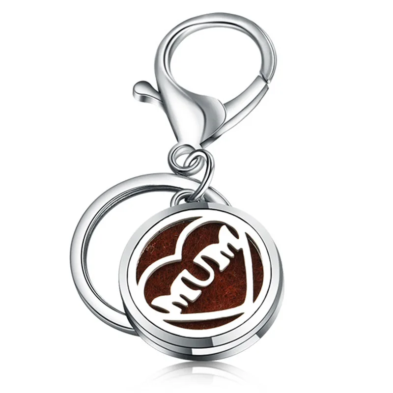 Charm High Quality Love MUM Perfume KeyChain Stainless Steel Essential Oil Diffuser Perfume Aromatherapy Locket KeyChain Jewelry
Charm High Quality Love MUM Perfume KeyChain Stainless Steel Essential Oil Diffuser Perfume Aromatherapy Locket KeyChain Jewelry