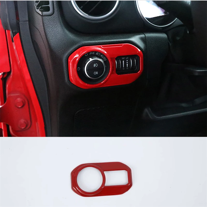 For Jeep Wrangler JL 2018 Headlight Lamp Switch Button Decoration Knob Cover Stickers ABS Accessories Car Styling
For Jeep Wrangler JL 2018 Headlight Lamp Switch Button Decoration Knob Cover Stickers ABS Accessories Car Styling