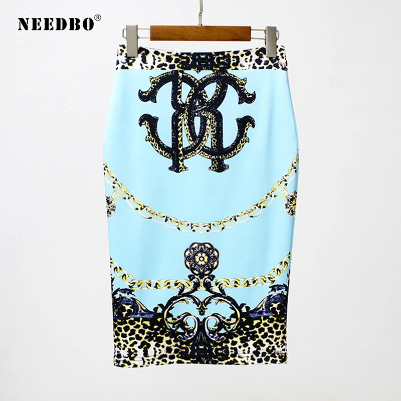 NEEDBO Women Skirt Pencil Print Cartoon High Waist Slim OL Women Skirts Knee Length Fashion Midi Skirt Women Jupe Femme Skirts
NEEDBO Women Skirt Pencil Print Cartoon High Waist Slim OL Women Skirts Knee Length Fashion Midi Skirt Women Jupe Femme Skirts