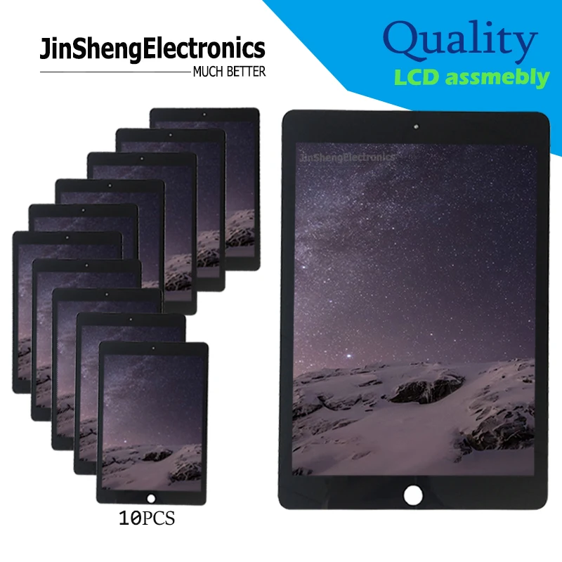 10PCS lot Original New 9.7" For iPad Air 2 A1567 A1566 Lcd Display With Touch Screen Digitizer Panel 821-2693
10PCS lot Original New 9.7" For iPad Air 2 A1567 A1566 Lcd Display With Touch Screen Digitizer Panel 821-2693