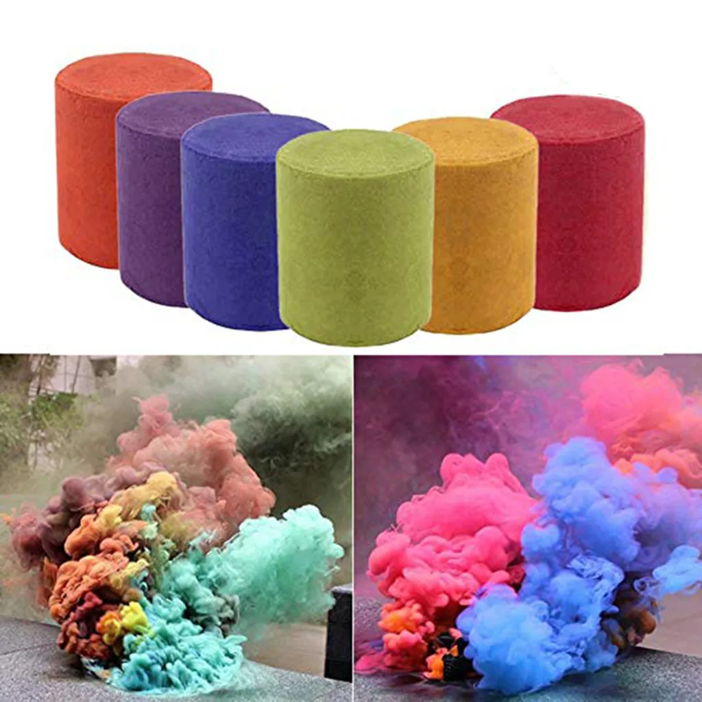 2pcs Smoke Cake Colorful Smoke Effect Show Round Bomb Stage Photography Aid Stage Studio Photo Props Magic Fog Smokes Cake Toy
2pcs Smoke Cake Colorful Smoke Effect Show Round Bomb Stage Photography Aid Stage Studio Photo Props Magic Fog Smokes Cake Toy