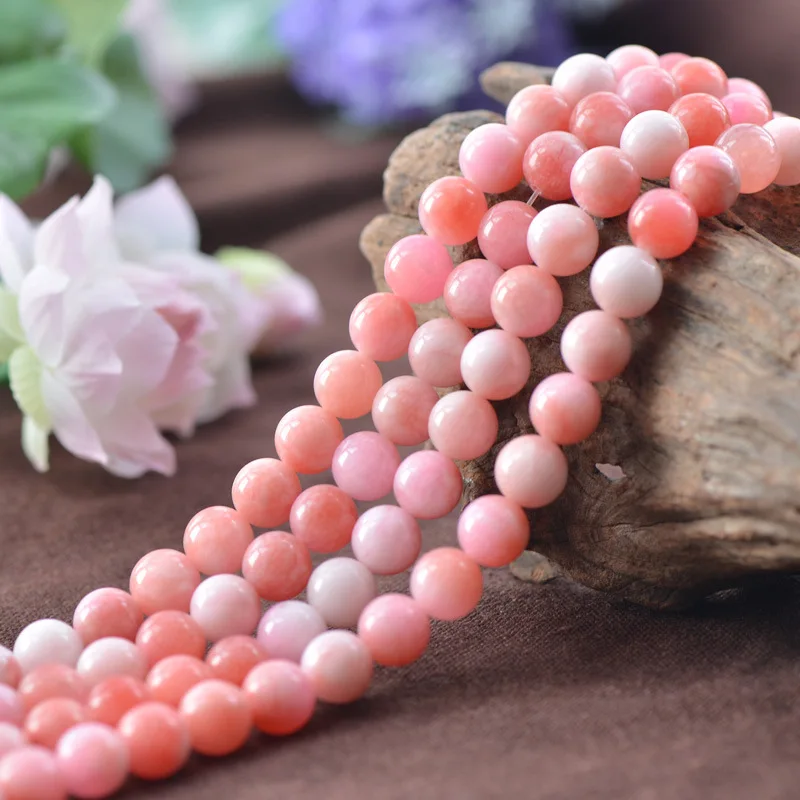 Joanlyn Grade A Natural Multi Tones Pink Jade Beads 6mm 8mm 10mm 12mm Smooth Polished Round 15 Inch Strand JA33
Joanlyn Grade A Natural Multi Tones Pink Jade Beads 6mm 8mm 10mm 12mm Smooth Polished Round 15 Inch Strand JA33