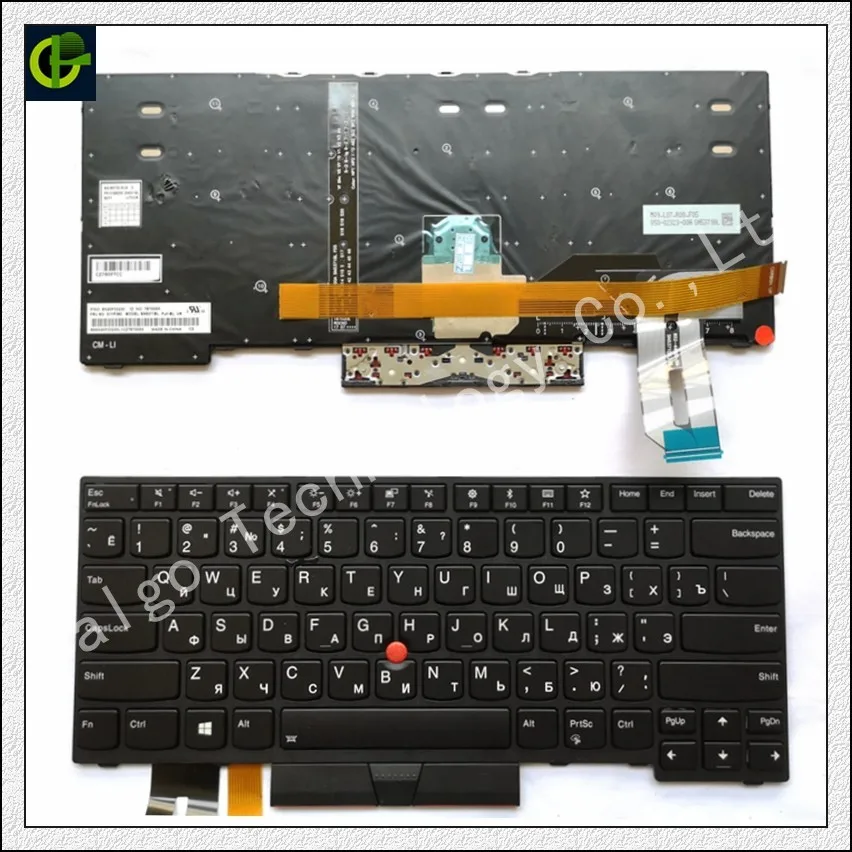 

Russian Backlit keyboard for Lenovo Thinkpad E480 E485 L480 L380 T490 E490 E495 T14 L490 T495 yoga L390 T480S P43S 01YP520 RU