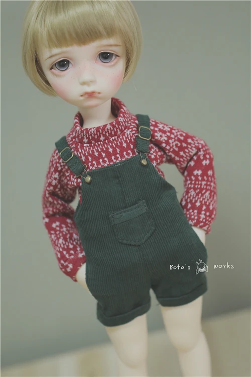 Вельветовые брюки на лямках 5 цветов для BJD 1/8 1/6 1/4 1/3 SD17 Одежда для куклы дяди CWb77
Вельветовые брюки на лямках 5 цветов для BJD 1/8 1/6 1/4 1/3 SD17 Одежда для куклы дяди CWb77